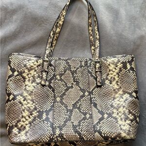 Snake Print Michael Kors Bag